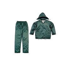 Conjunto De Lluvia Deltaplus 400 Poliester/Pvc Verde Talla M