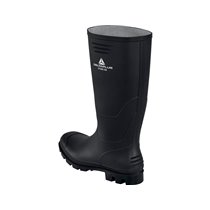 Botas Deltaplus De Seguridad Stone Pvc Negro Suela De Tacos Talla 41