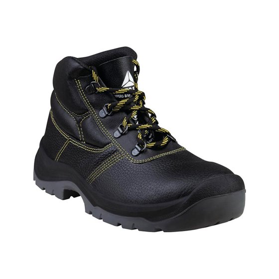 Botas Deltaplus De Seguridad Piel Crupon Pigmentada Suela Pu Bi-Densidad Color Negro Talla 44