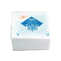 Servilleta Algodon 30X30 Cm 1 Capa Paquete De 100 Unidades