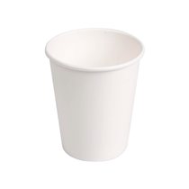 Vaso De Carton Biodegradable Blanco 290 Cc Paquete De 50 Unidades