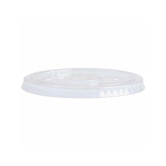 Tapa De Plastico Biodegradable Para Vaso De 195/220 Cc Paquete De 100 Unidades