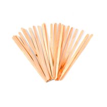 Paletina Agitadora De Madera 14 Cm Para El Cafe Con Funda Individual Bolsa De 1000 Unidades