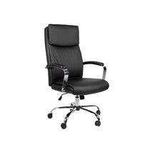Silla Direccion Q-Connect Leo Respaldo Alto Regulable En Altura 1170 + 80 Mm Alto Ancho 650 Mm Profundidad 700