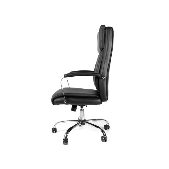 Silla Direccion Q-Connect Leo Respaldo Alto Regulable En Altura 1170 + 80 Mm Alto Ancho 650 Mm Profundidad 700