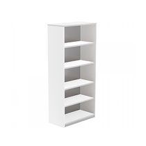 Armario Rocada Con Cinco Estantes Serie Store 195X90X45 Cm Acabado Aw04 Blanco/Blanco