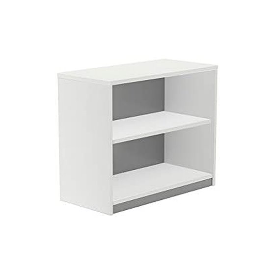 Armario Rocada Con Dos Estantes Serie Store 78X90X45 Cm Acabado Aw04 Blanco/Blanco