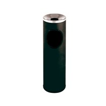 Cenicero Papelera Redondo 401 Negro Metalico 66X21,5 Cm