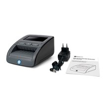 Detector Contador De Billetes Falsos Safescan 155-S 7 Puntosverificacion Y Guia Salida Billetes Actualizable Sd Cable