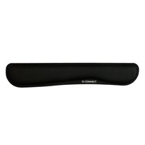 Reposamuñecas Q-Connect Memory Foam Para Teclado Color Negro 460X85X25 Mm