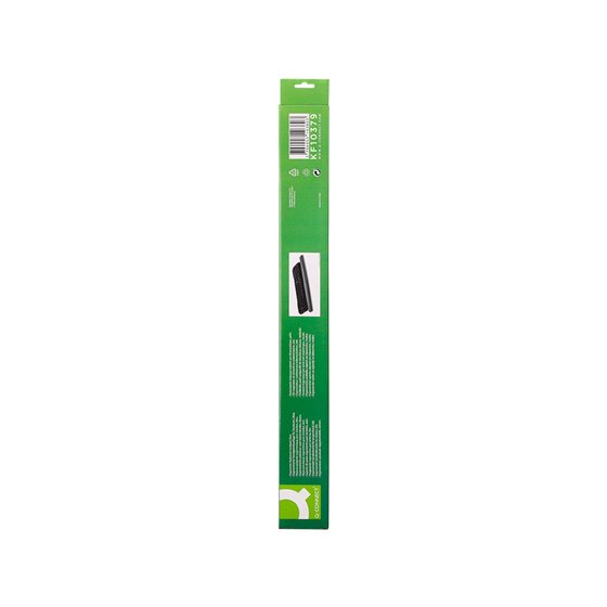 Reposamuñecas Q-Connect De Gel Para Teclado Color Negro 525X60X20 Mm