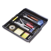 Bandeja Organizadora Exacompta Drawinsert De Cajones Color Negro 298X246X36 Mm