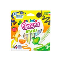 Rotulador Carioca Perfumado Punta Maxi Lavable Caja De 10 Unidades Colores Surtidos