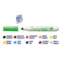 Rotulador Carioca Perfumado Punta Maxi Lavable Caja De 10 Unidades Colores Surtidos