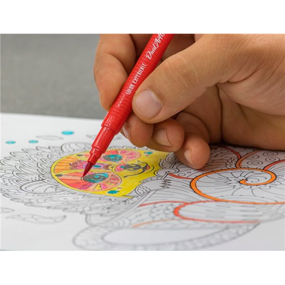 Rotulador Alpino Dual Artist Color Experience Estuche De 12 Unidades Colores Surtidos