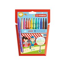 Rotulador Stabilo Power Caja De 12 Unidades Colores Surtidos