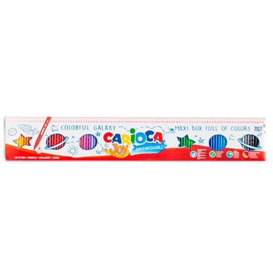 Rotulador Carioca Joy Metro Caja De 96 Unidades Colores Surtidos