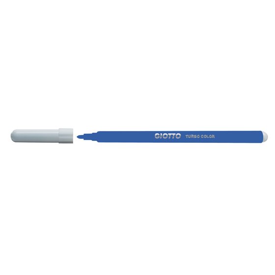 Rotulador Giotto Turbo Color Lavable Con Punta Bloqueada Unicolor Azul Oscuro