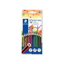 Lapices De Colores Staedtler Wopex Ecologico 12 Colores En Caja De Carton