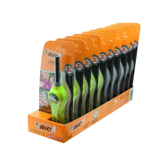 Encendedor Bic Megalighter Multiusos Con Gancho Retractil