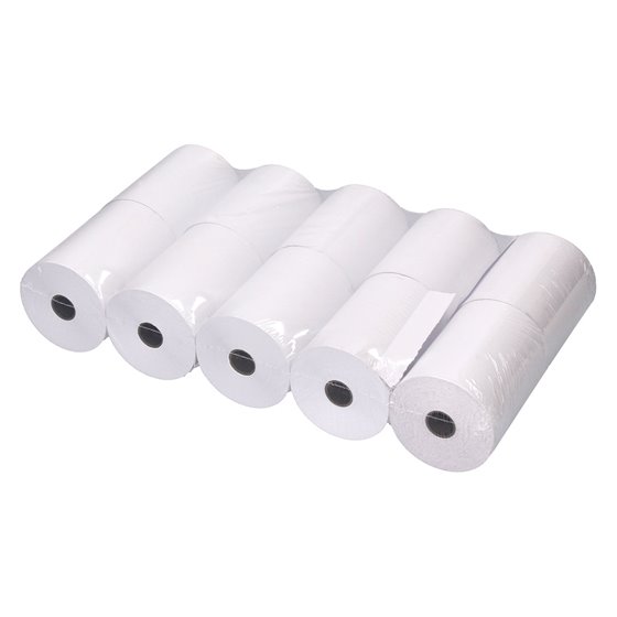 Rollo Sumadora Termico Q-Connect 80 Mm Ancho X 60 Mm Diametro Sin Bisfenol A Papel De 70 G/M2