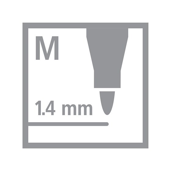 Rotulador Stabilo Punta De Fibra Pen 68 Metallic Estuche Plastico De 8 Unidades Colores Surtidos