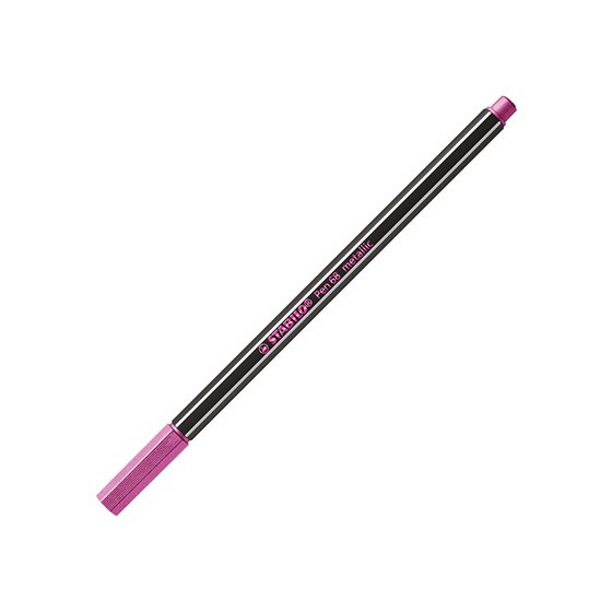 Rotulador Stabilo Punta De Fibra Pen 68 Metallic Estuche Plastico De 8 Unidades Colores Surtidos