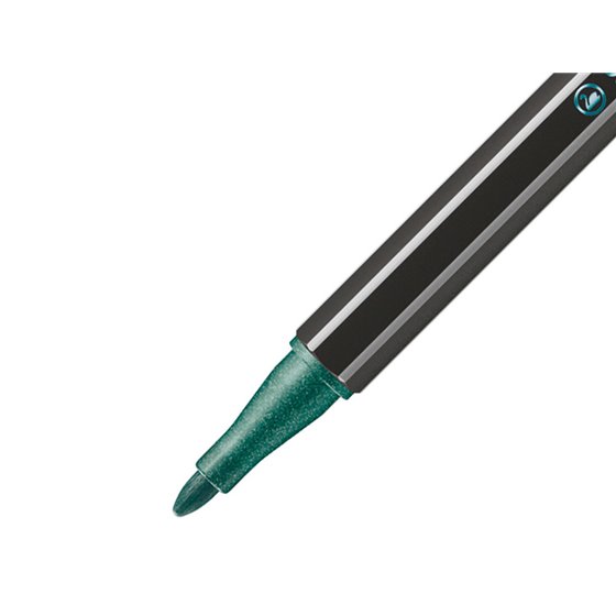 Rotulador Stabilo Acuarelable Pen 68 Metalico Verde 1 Mm