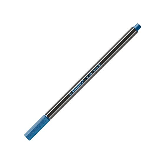Rotulador Stabilo Acuarelable Pen 68 Metalico Azul 1 Mm