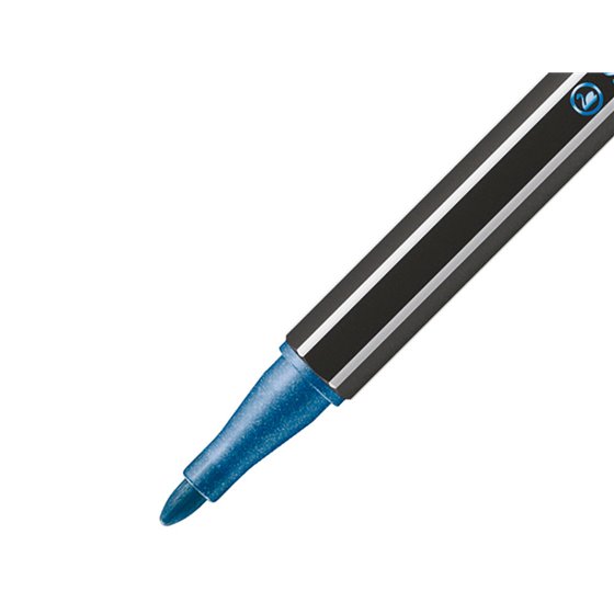 Rotulador Stabilo Acuarelable Pen 68 Metalico Azul 1 Mm