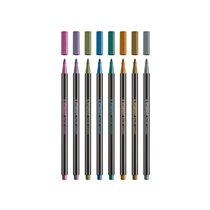Rotulador Stabilo Acuarelable Pen 68 Metalico Azul 1 Mm