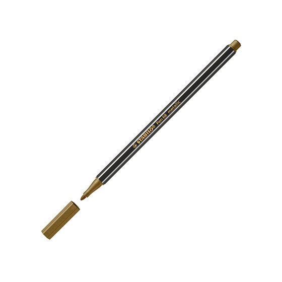 Rotulador Stabilo Acuarelable Pen 68 Metalico Oro 1 Mm