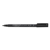 Rotulador Staedtler Lumocolor Retroproyeccion Punta De Fibrapermanente 318-9 Negro Punta Fina Redonda 0.6 Mm
