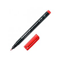 Rotulador Staedtler Lumocolor Retroproyeccion Punta De Fibrapermanente 318-2 Rojo Punta Fina Redonda 0.6 Mm