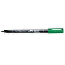 Rotulador Staedtler Lumocolor Retroproyeccion Punta De Fibrapermanente 317-5 Verde Punta Media Redonda 0.8-1 Mm