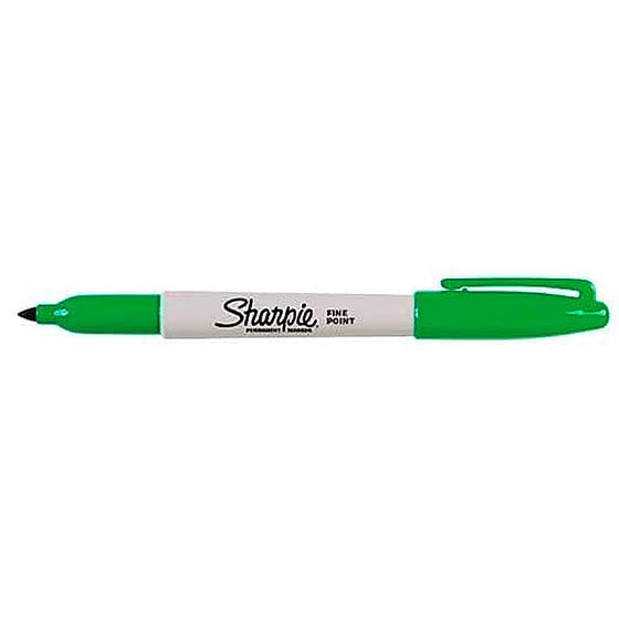 Rotulador Sharpie Permanente Punta Fina Verde
