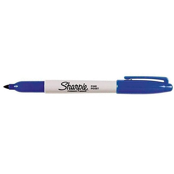 Rotulador Sharpie Permanente Punta Fina Azul
