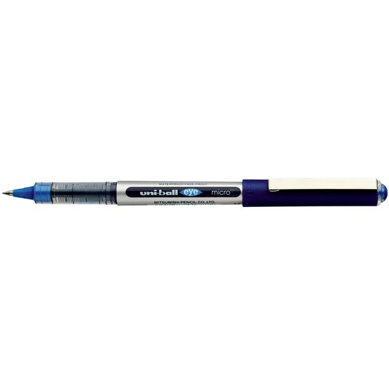 Rotulador Uni-Ball Roller Ub-150 Micro Eye Azul 0,5 Mm Unidad