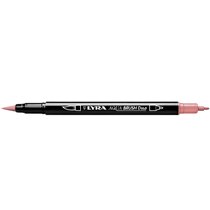 Rotulador Lyra Aqua Brush Acuarelable Doble Punta Fina Y Pincel Rosa Carmin