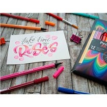 Rotulador Stabilo Acuarelable Pen 68 Estuche Carton De 18 Unidades Colores Surtidos