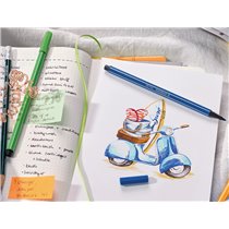 Rotulador Stabilo Punta De Fibra Pen 68 Color Parade Estuche De 20 Unidades Colores Surtidos