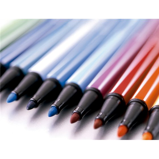 Rotulador Stabilo Acuarelable Pen 68 Negro 1 Mm