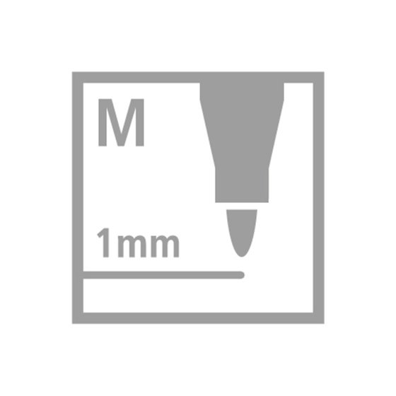Rotulador Stabilo Acuarelable Pen 68 Negro 1 Mm