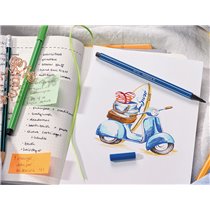 Rotulador Stabilo Acuarelable Pen 68 Bermellon 1 Mm