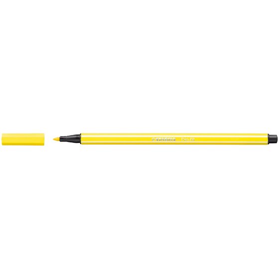 Rotulador Stabilo Acuarelable Pen 68 Amarillo Limon 1 Mm