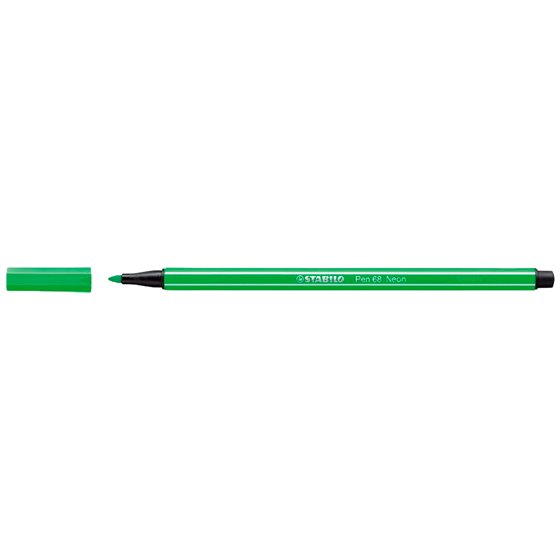Rotulador Stabilo Acuarelable Pen 68 Verde Neon 1 Mm