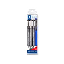 Rotulador Staedtler Calibrado Micrometrico Negro Bolsa De 3 Unidades 0,2 -0,4- 0,8 Mm + Portaminas 777 Regalo