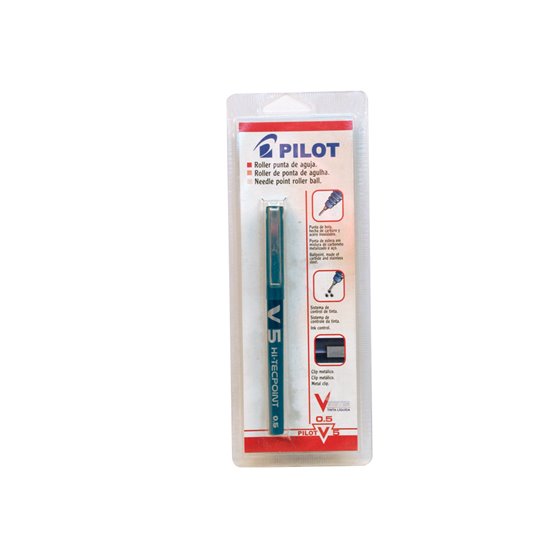 Rotulador Pilot V-5 Azul Blister De 1 Unidad