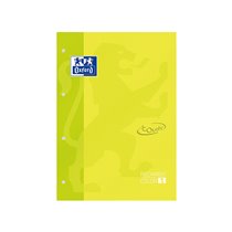 Recambio Color 1 Oxford Din A4+ 80 Hojas 90 Gr Cuadricula 5 Mm Tapa Blanda 4 Taladros Lima Touch