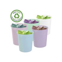 Papelera Plastico Archivo 2000 Ecogreen 100% Reciclada 18 Litros Color Verde Pastel